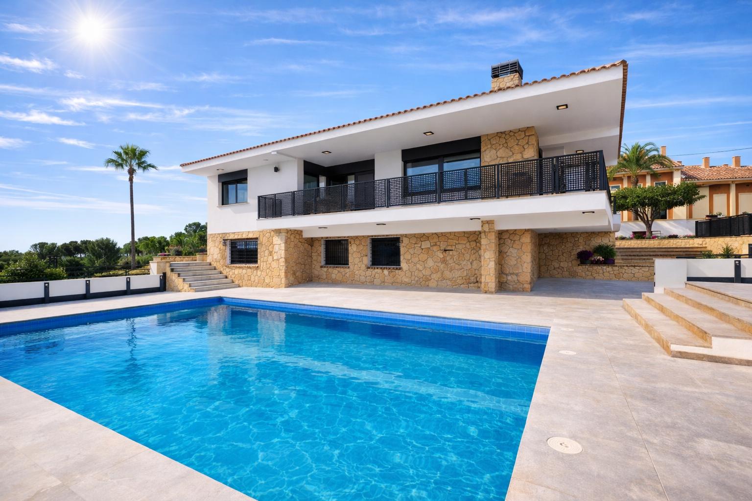 Villa moderna y espaciosa totalmente reformada en La Nucía