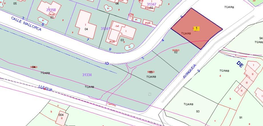 Parcela urbana en la zona de Arabí, Alfaz del Pi