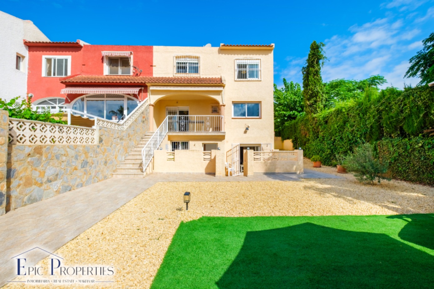 Reihenhaus mit beeindruckendem Meerblick in Bello Horizonte, La Nucía