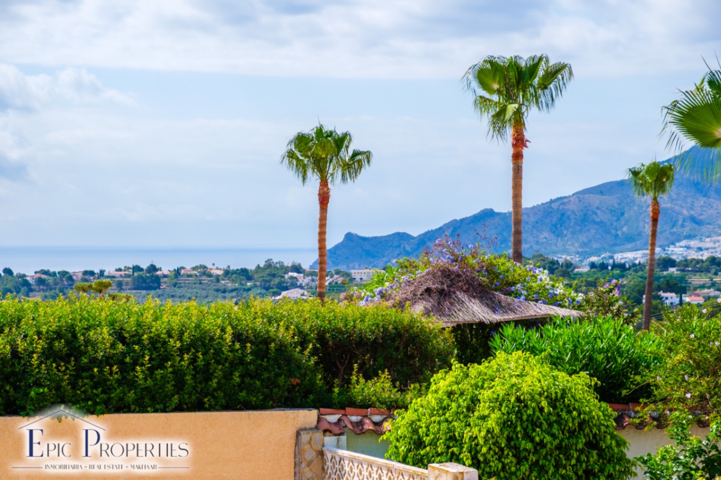 Reihenhaus mit beeindruckendem Meerblick in Bello Horizonte, La Nucía