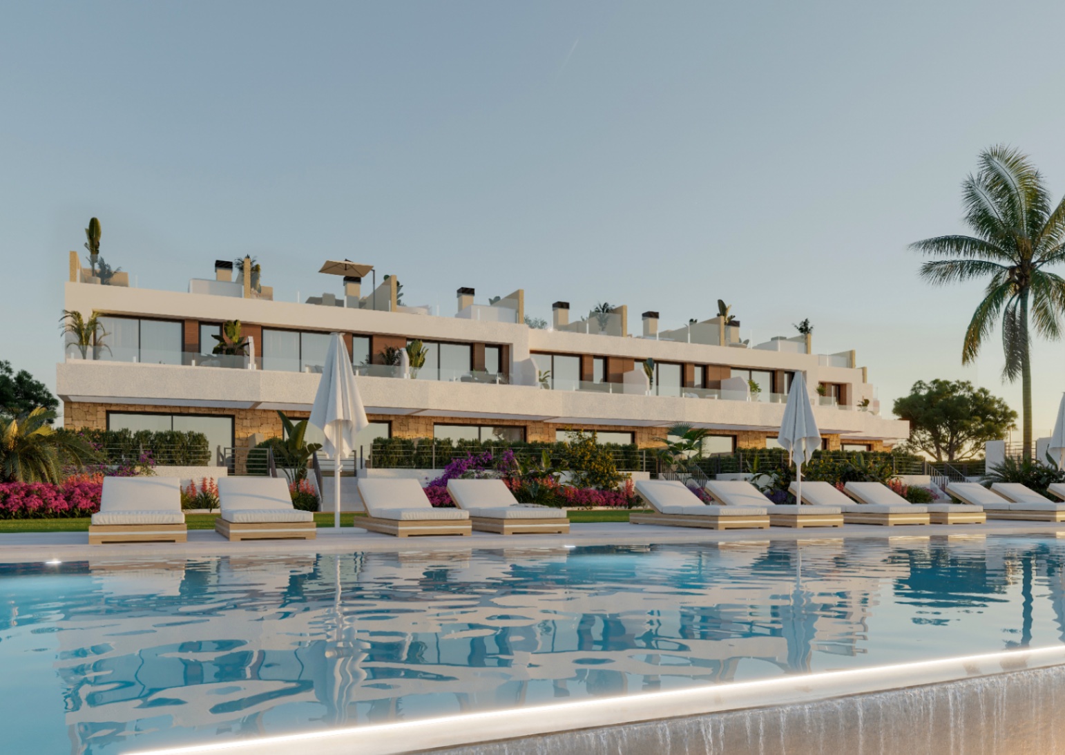 Villas exclusives neuves en première ligne de mer à El Campello