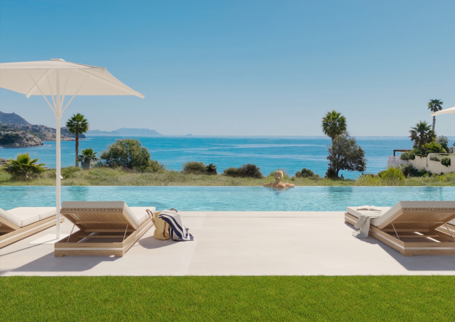 Villas exclusives neuves en première ligne de mer à El Campello