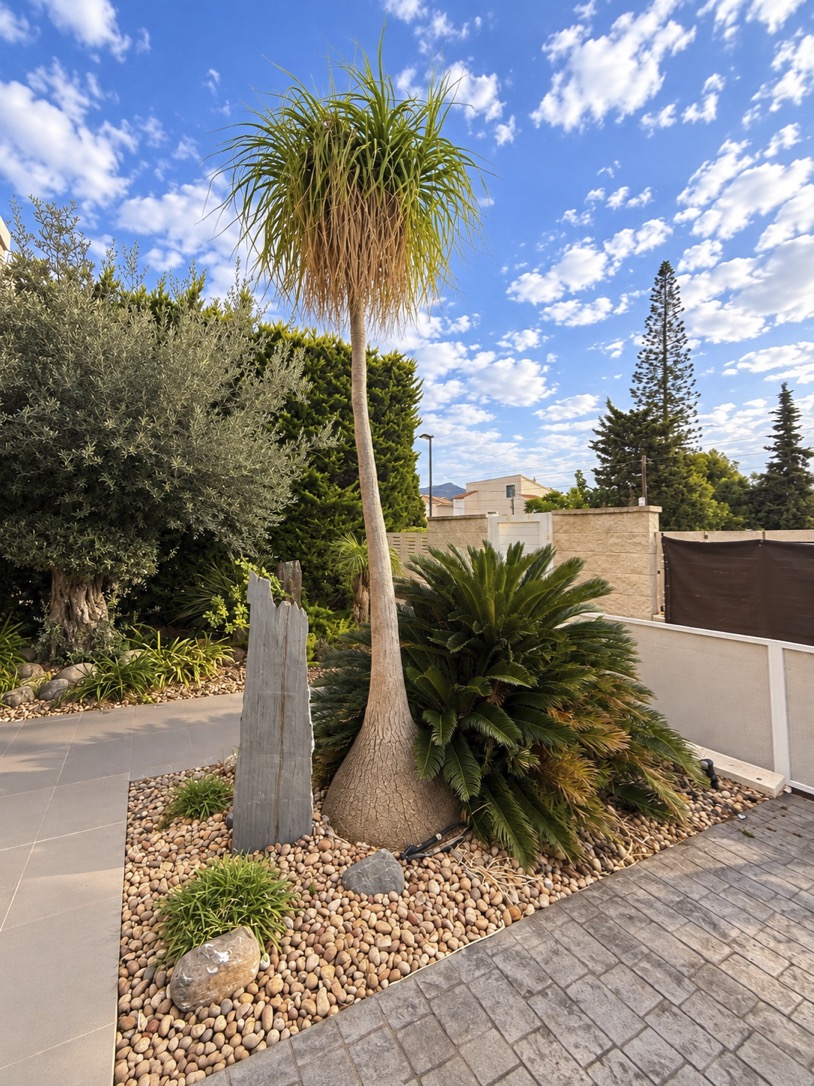 Preciosa villa moderna con piscina privada y vistas al mar en Albir