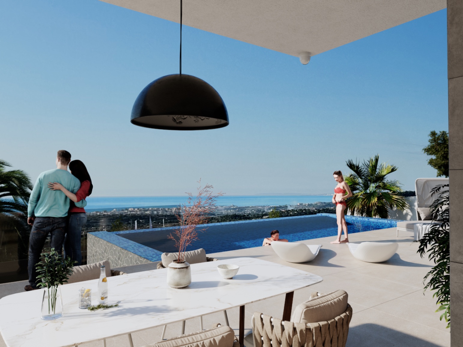 Nuevo proyecto de villa estilo contemporáneo en Finestrat