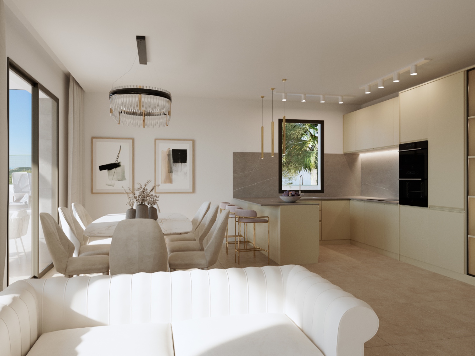 Nuevo proyecto de villa estilo contemporáneo en Finestrat