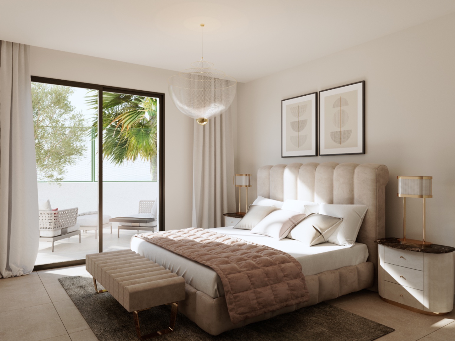Nuevo proyecto de villa estilo contemporáneo en Finestrat