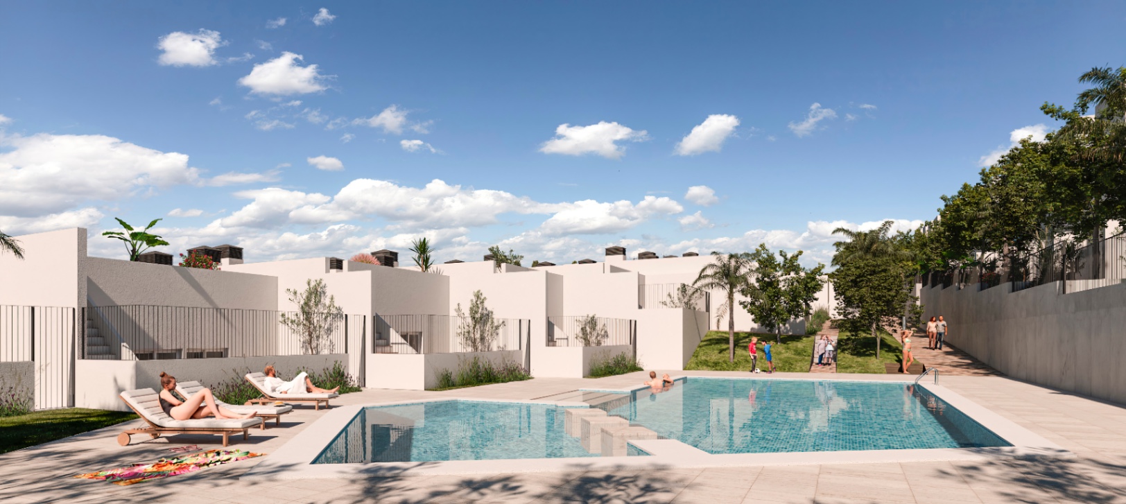 Nuevo proyecto de bungalows en Alicante