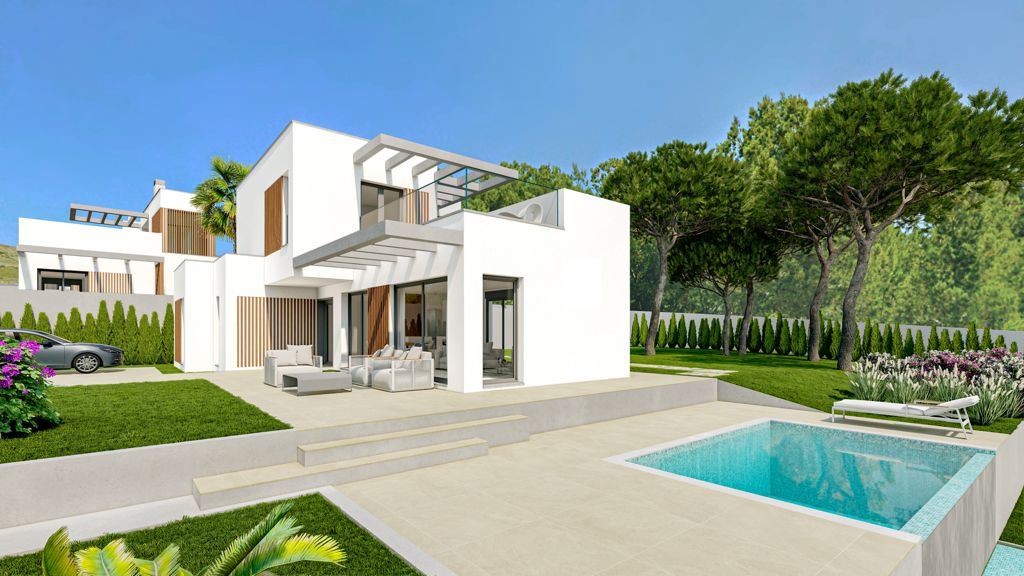 New Construction Modern Villas Sierra Cortina
