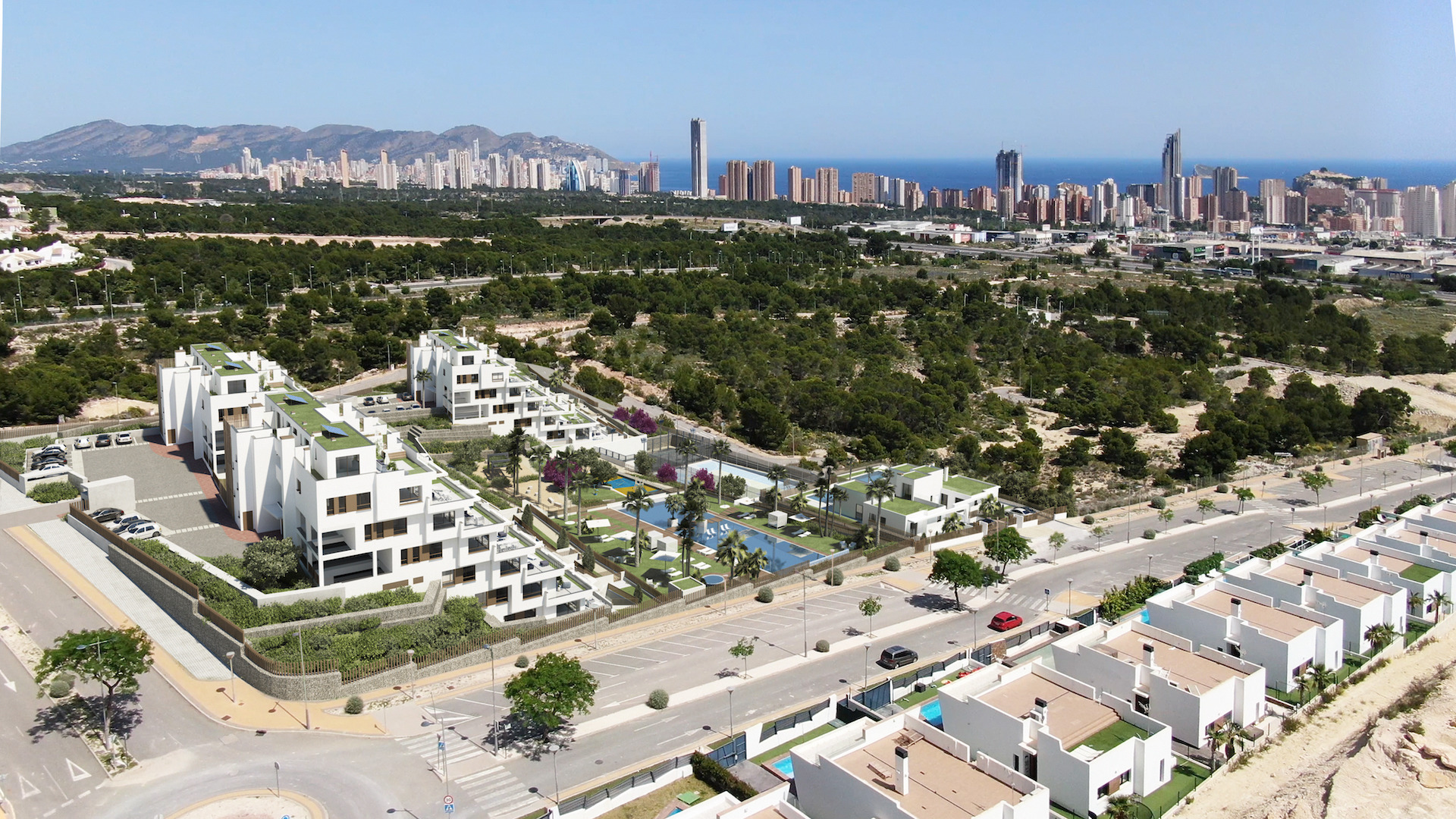 New development of luxury apartments and villas in Finestrat