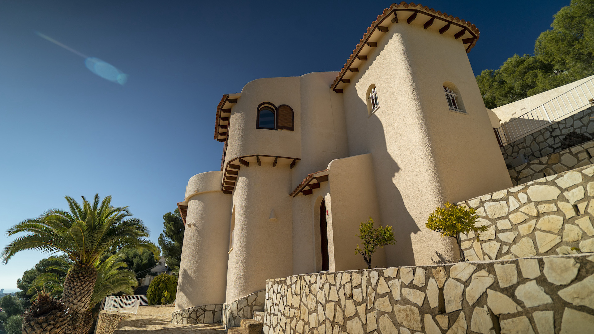 Wunderschöne freistehende Villa mit herrlichem Blick in Alfaz del Pi